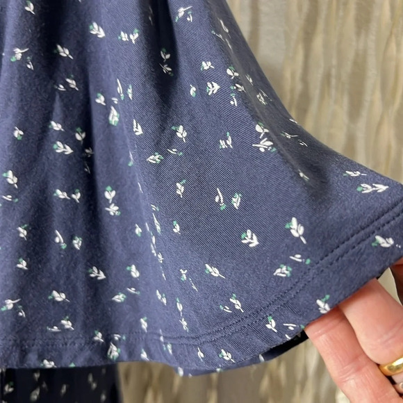 Garnet Hill NWOT Flutter Sleeve Tencel Midi Dress Size M - Picture 4 of 14